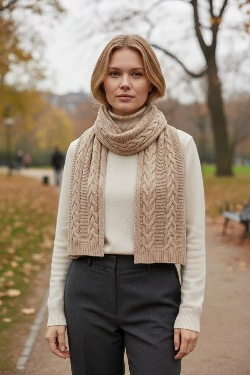 Winter Luxury Scarf Cashmere