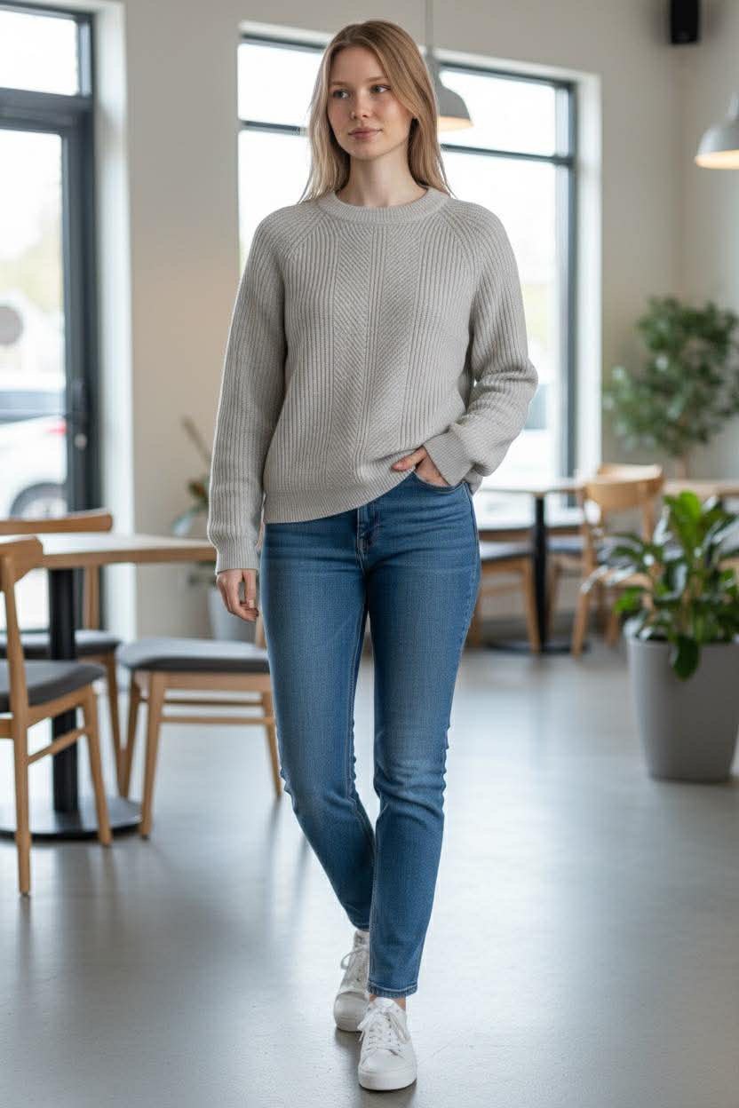Cashmere Crewneck Sweater