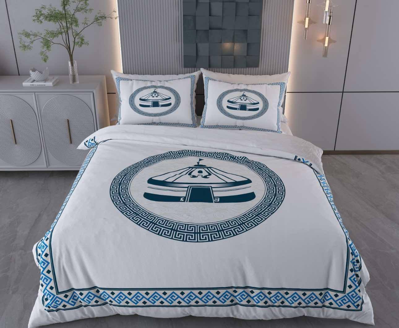 #Yurt 100% cotton Duvet set