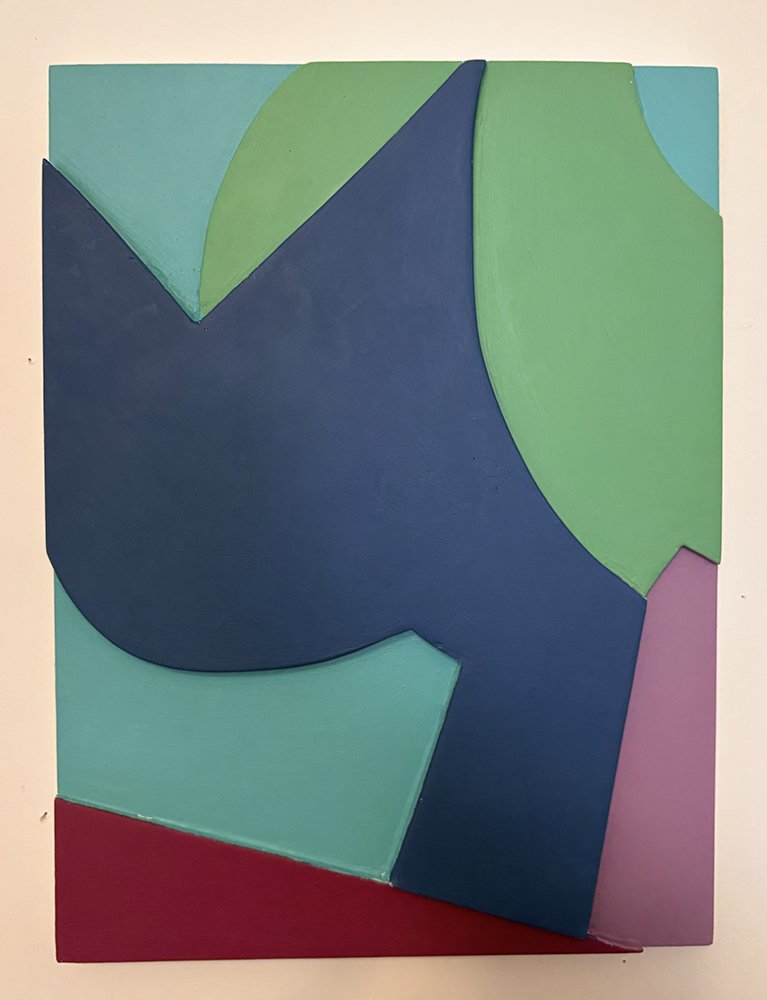 "Impending Storm". Acrylic on Plywood. 12"x16". 2026.