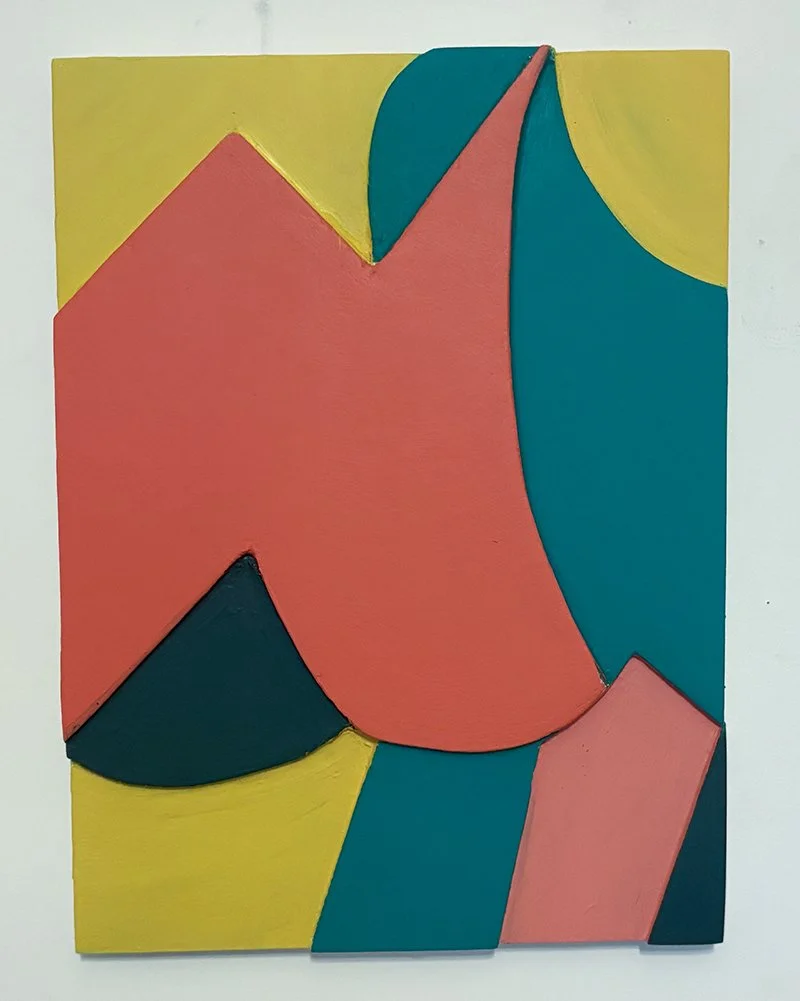 "Daylight Savings." Acrylic on Plywood. 12"x16"1 1/2". 2026.