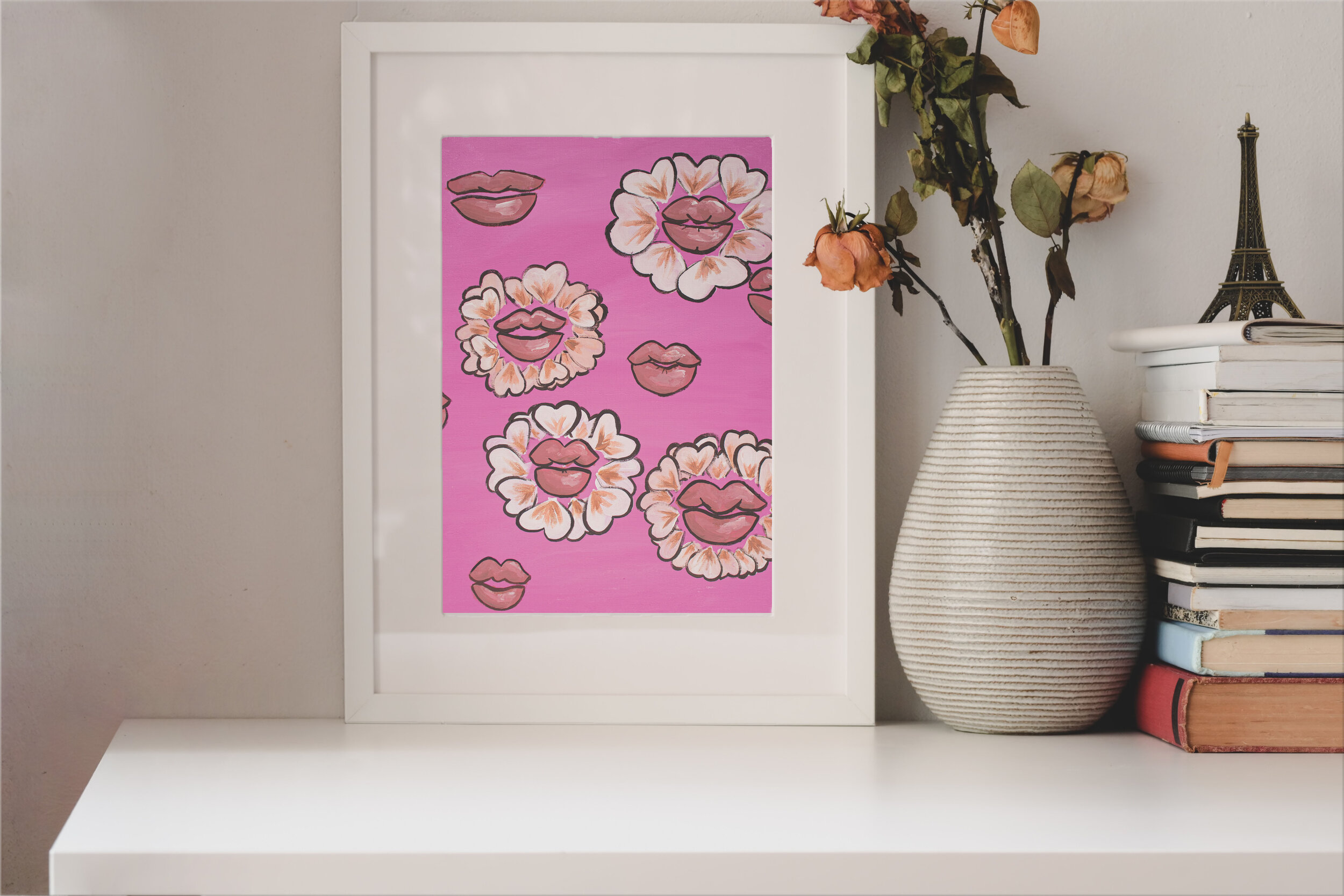 I Love My Lips Print
