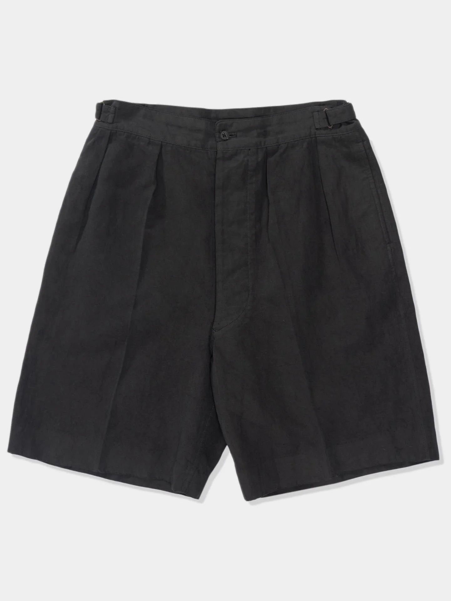 LW - C x KS Cotton Linen Short in Charcoal