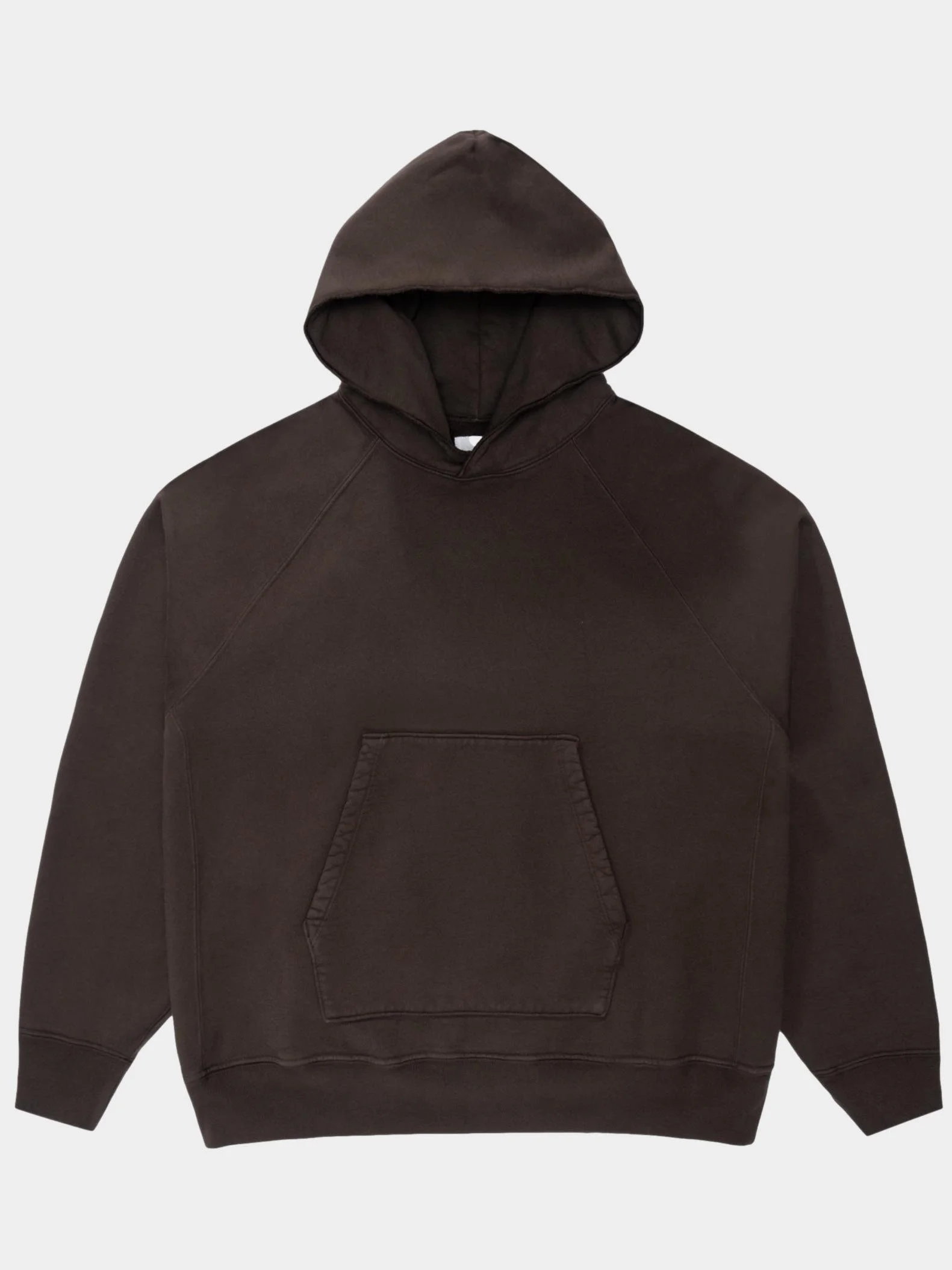 Super Weighted Hoodie in Black Mushroom
