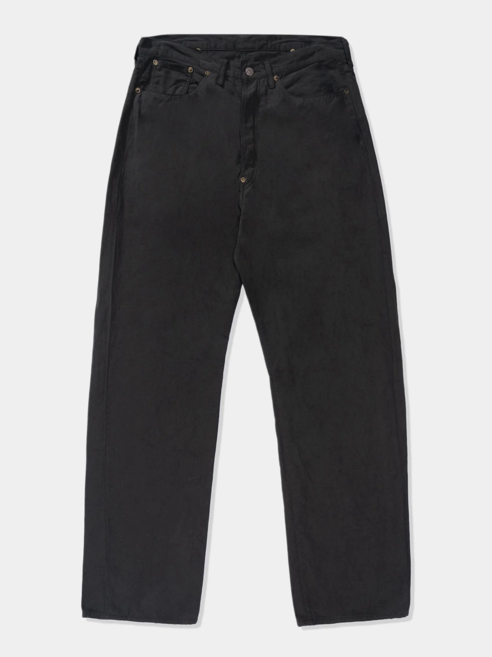 LW - C x KS Cotton Linen Pant in Charcoal