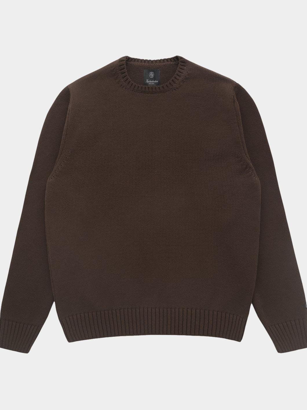 Ivy Cotton Sweater in Brown