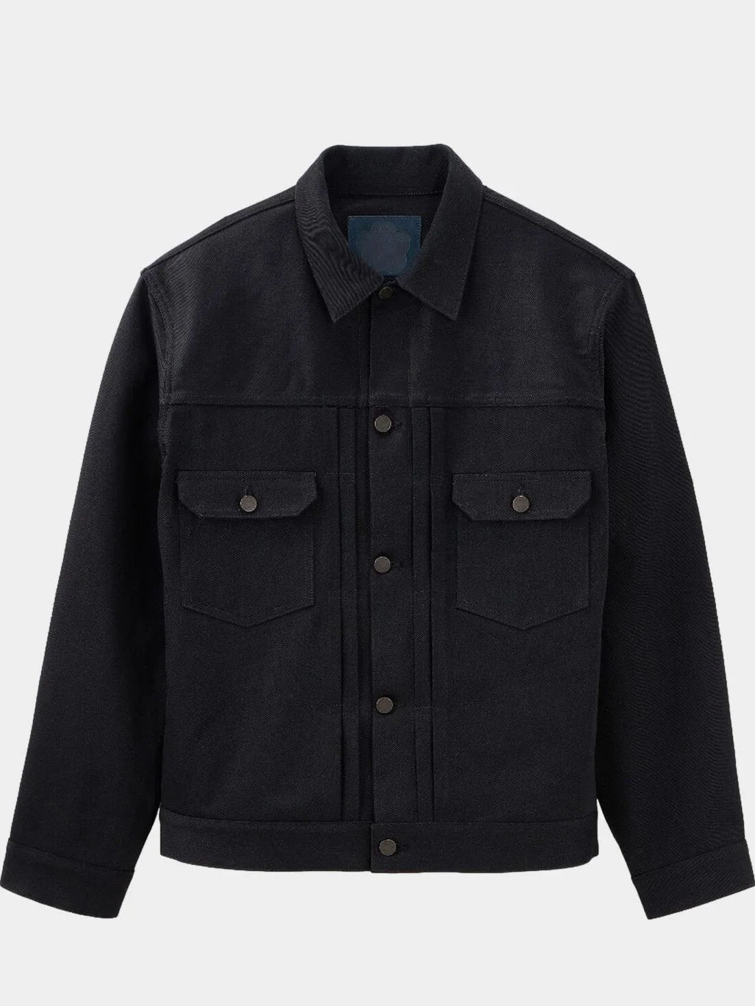 Type 002 Jacket in 14.7 oz. 'Standard' Black Selvedge