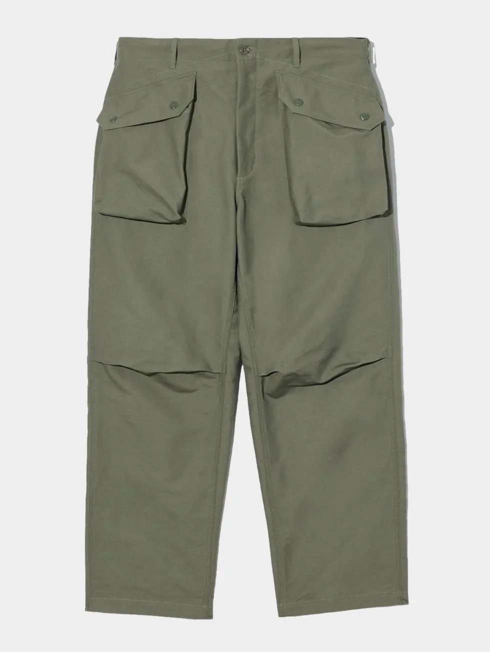 Norwegian Army Pant in Olive Cotton Double Cloth