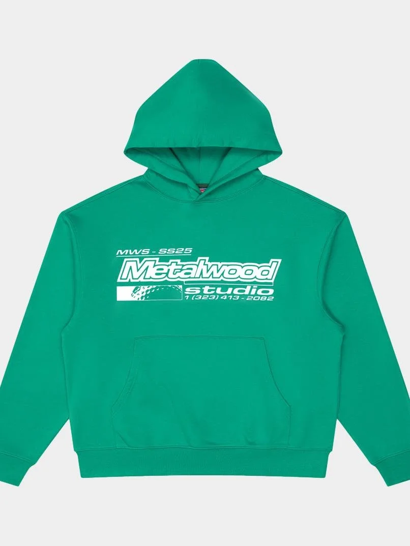 La Brea Hoodie in Green