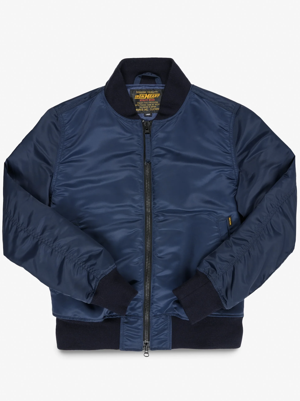 4.8 oz. Nylon Type L-2B Jacket in Navy (IHM-50-NAV)