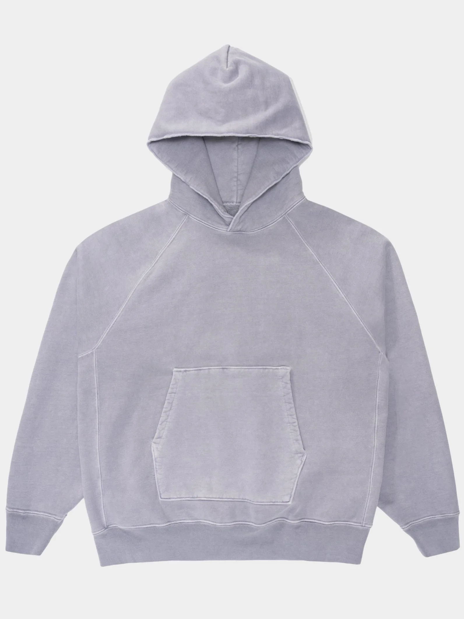 Super Weighted Hoodie in Lilac Grey