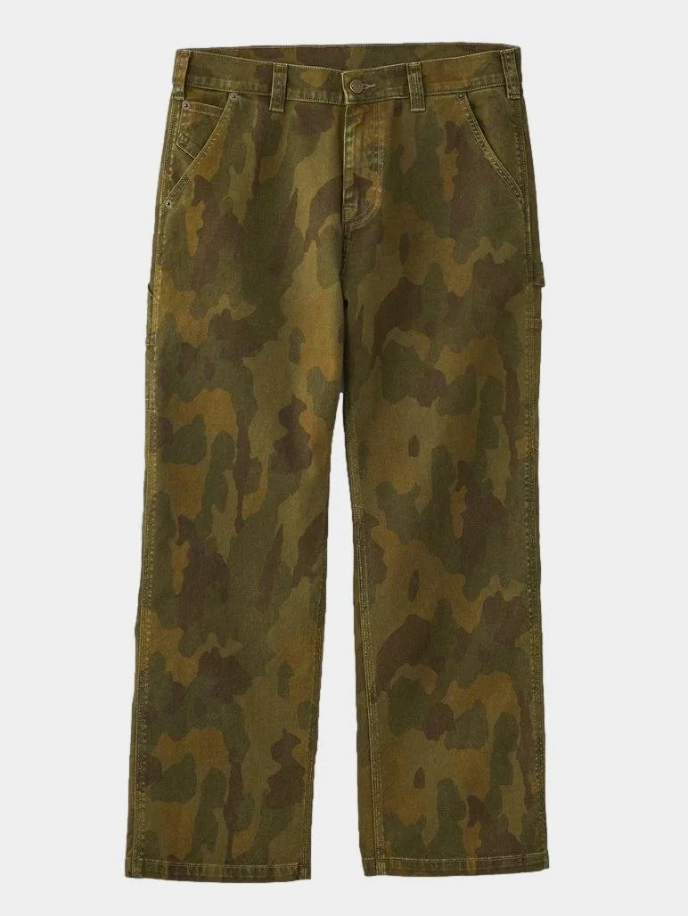Painter Pant in Camo Twill