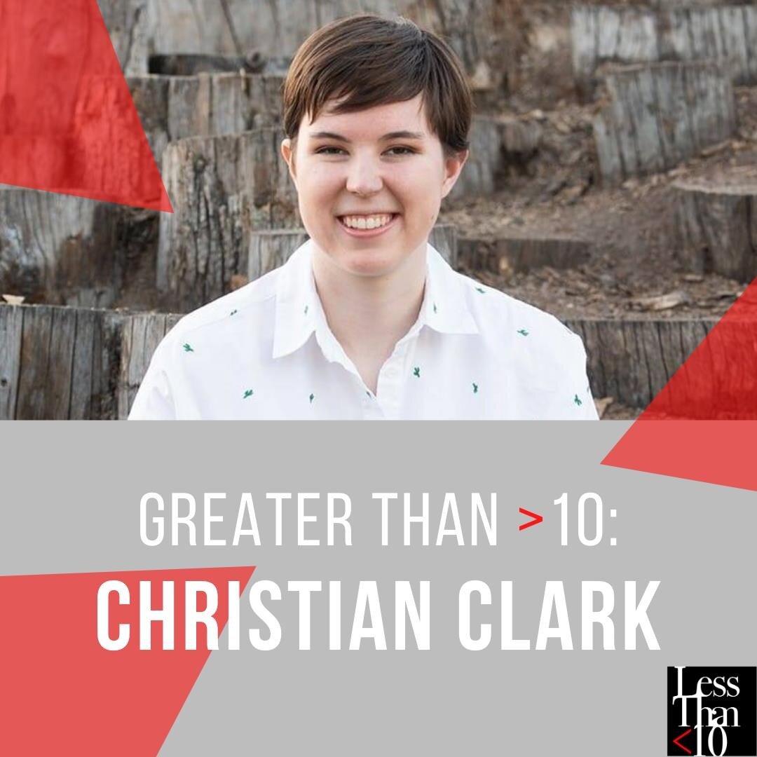 Performing in our upcoming Season Preview concert on September 24th, Less Than &lt;10 Music welcomes Christian Clark!

Christian Clark is a percussionist and educator currently living in La Grange, TX, where she works as an assistant band director. S