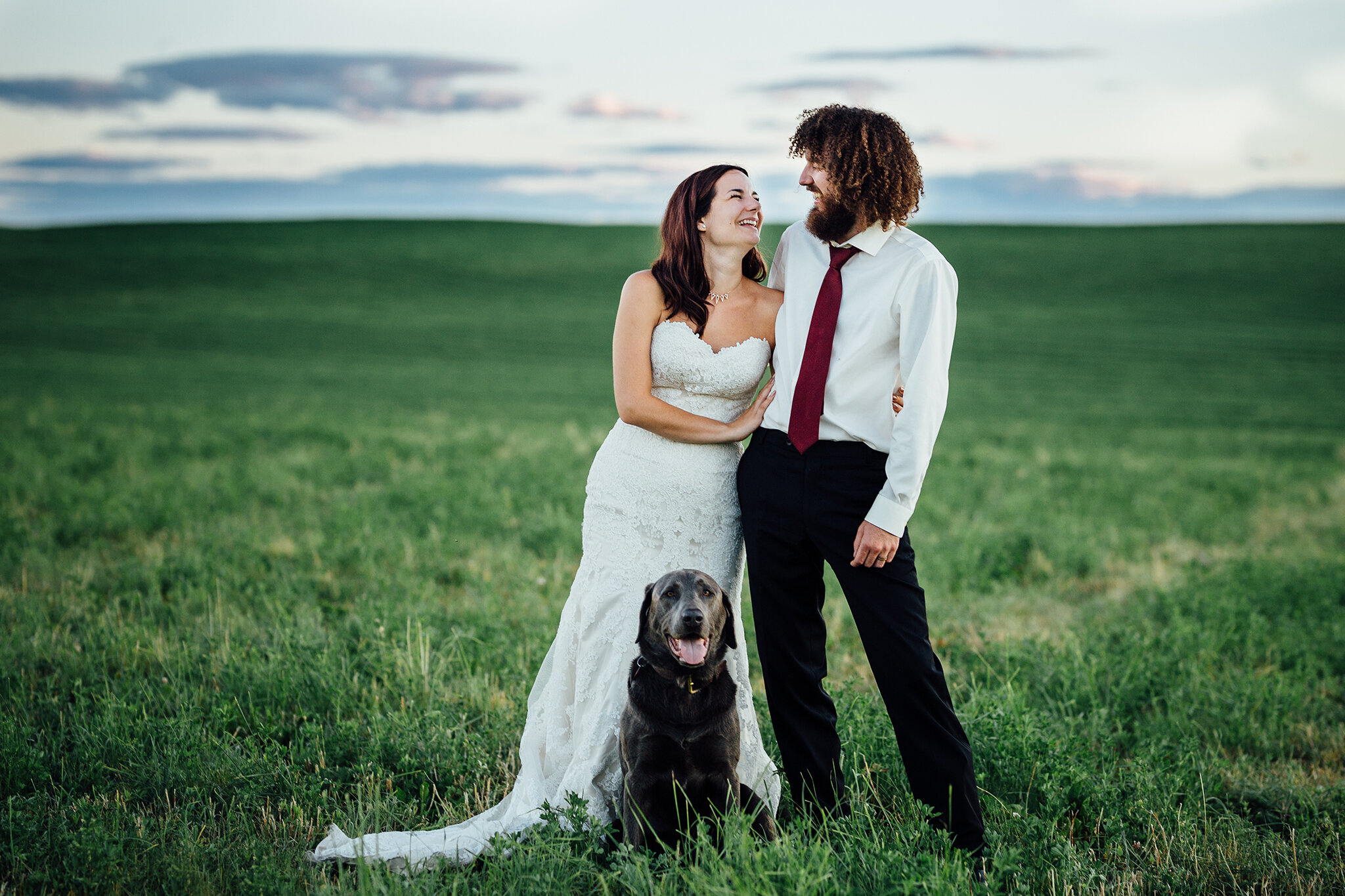 Kyrstin &amp; Jordan - Alberta Farm Wedding 