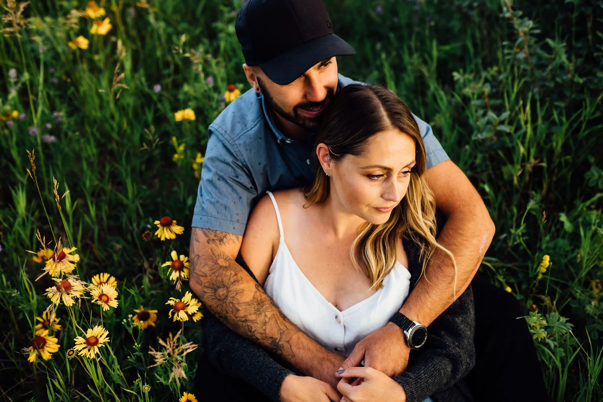 Chelsea &amp; Brandon - 3 Mile Bend Engagement Session