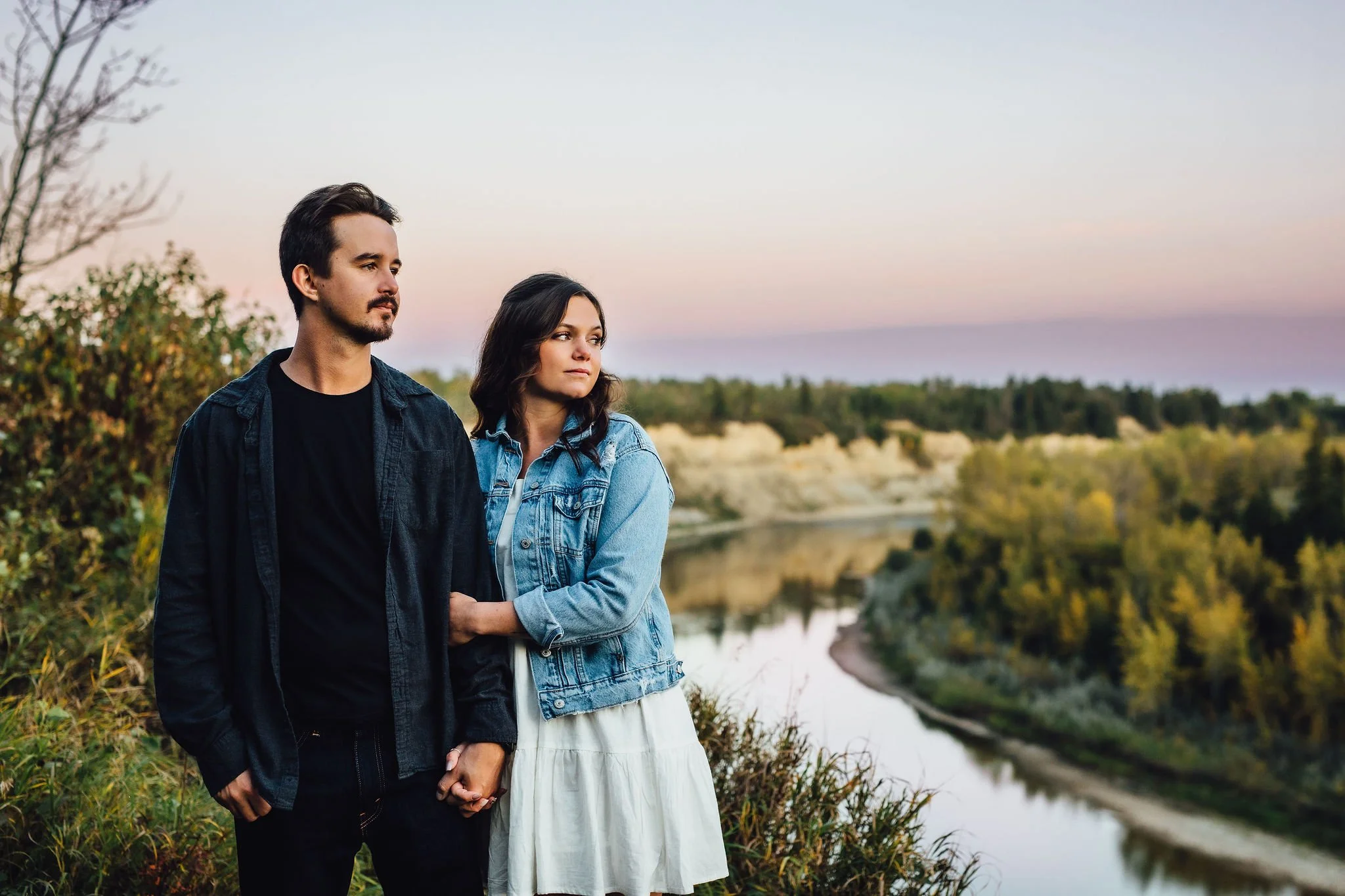 Kaelan &amp; Matt - Red Deer Engagement Session