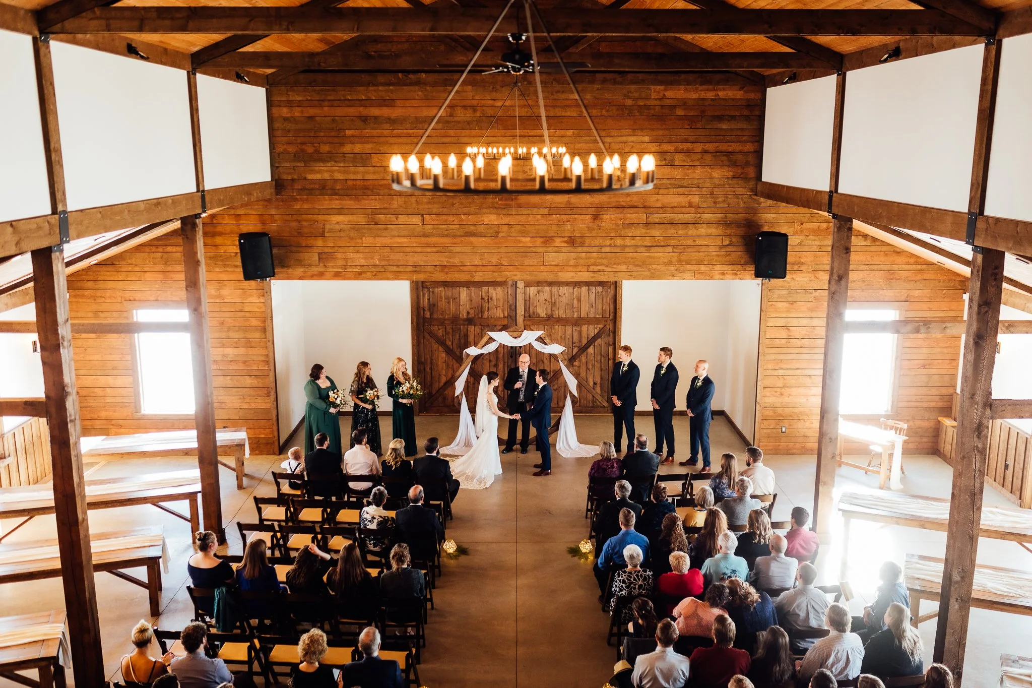 Shayna &amp; Chris - River Valley Wedding Venue - Winter Wedding