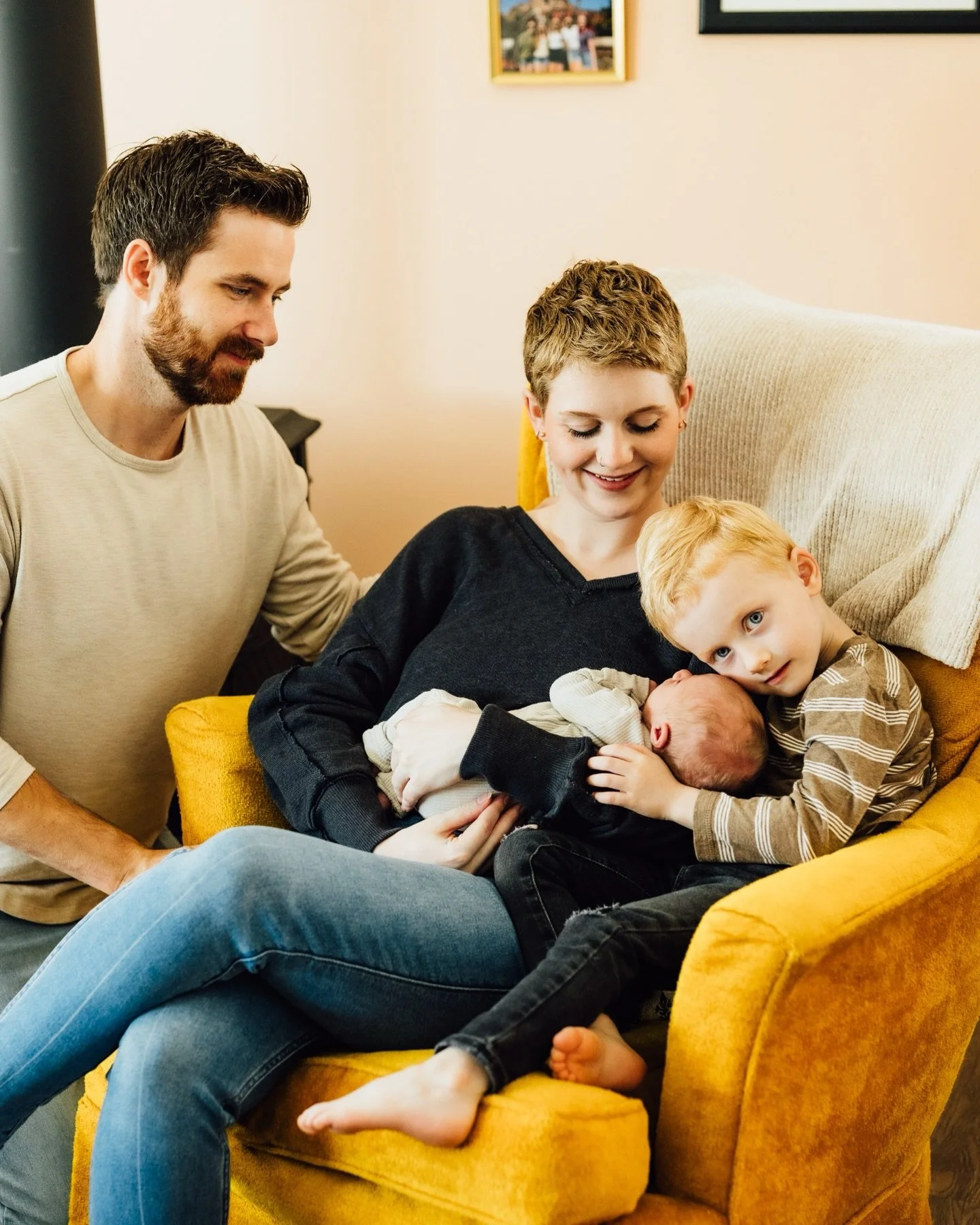 My friends welcomed this sweet boy into their family last summer and these pics have me in my feels over how much he&rsquo;s grown since then and how much his big brother loves him. 🥹