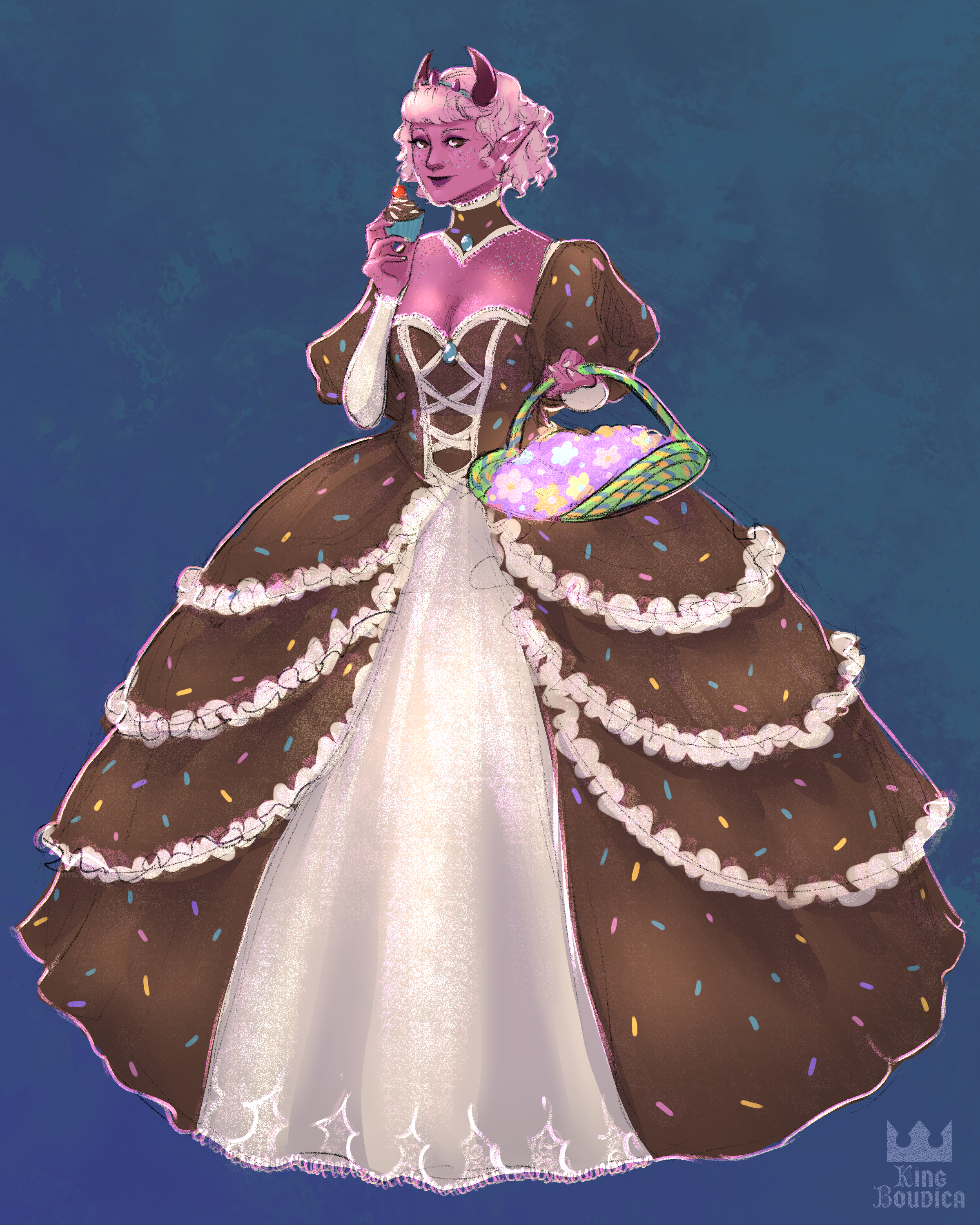 ReadingbyRaven Cupcake Wonder colored sketch.png