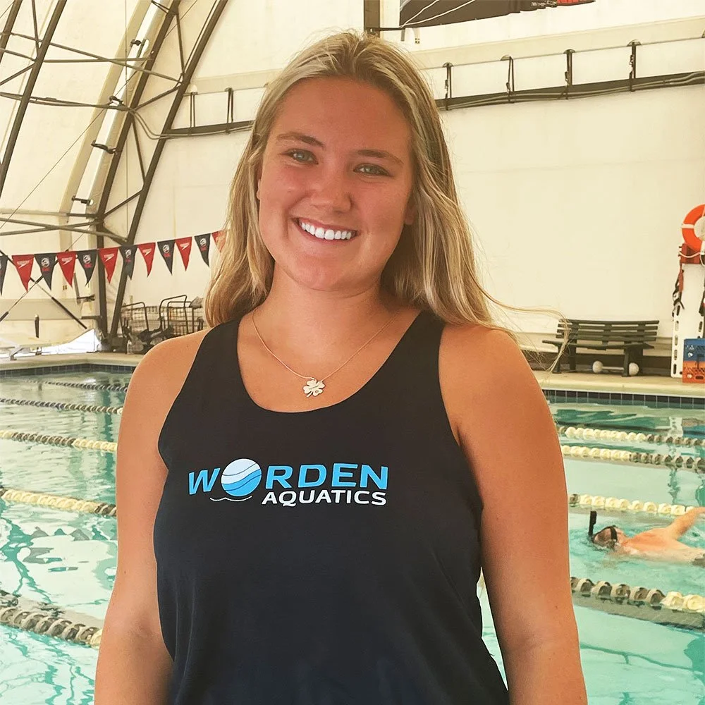 Swim Lessons Instructor Aubrey Page.