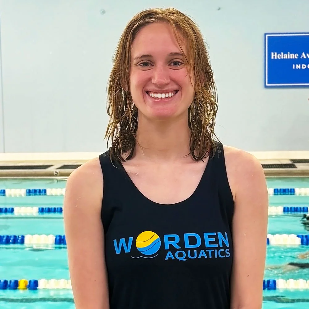 Coach Alexis. Private swim lessons coach. Worden Aquatics