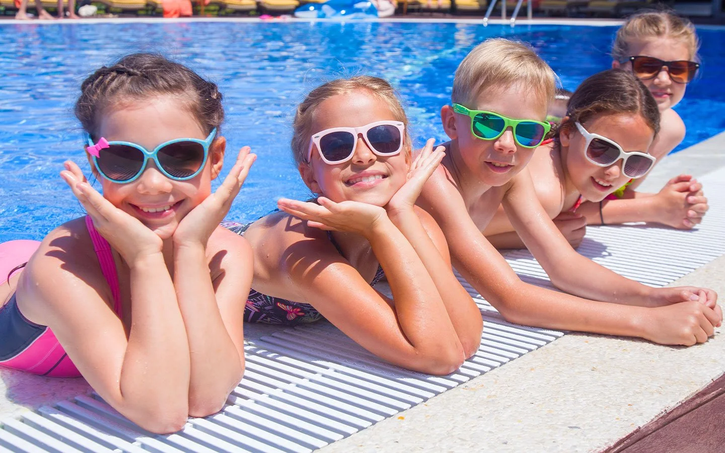 Private swim lessons at Troubadour Golf and Field Club pool for residents