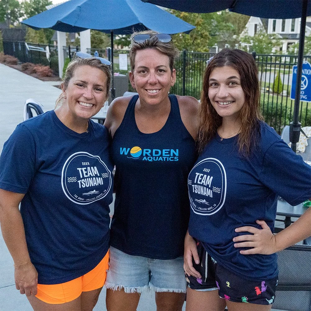 Coaches of Tsunami Swim Team, The Grove, College Grove, TN
