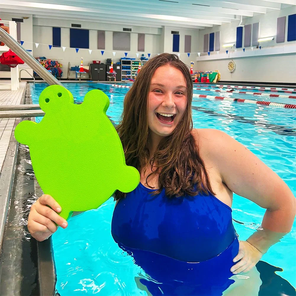 Coach Fiona with Worden Aquatics. Nashville Private Swim Lessons. Fall Crash Course