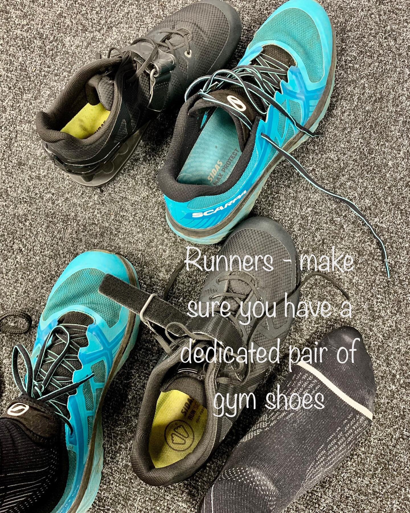 Getting in the gym but still using your running shoes? you may want to think again. 
🏋️&zwj;♀️🏃&zwj;♂️
As we start the winter training block I&rsquo;m seeing many athletes are increasing their S&amp;C / gym programs (should be doing it all year rou