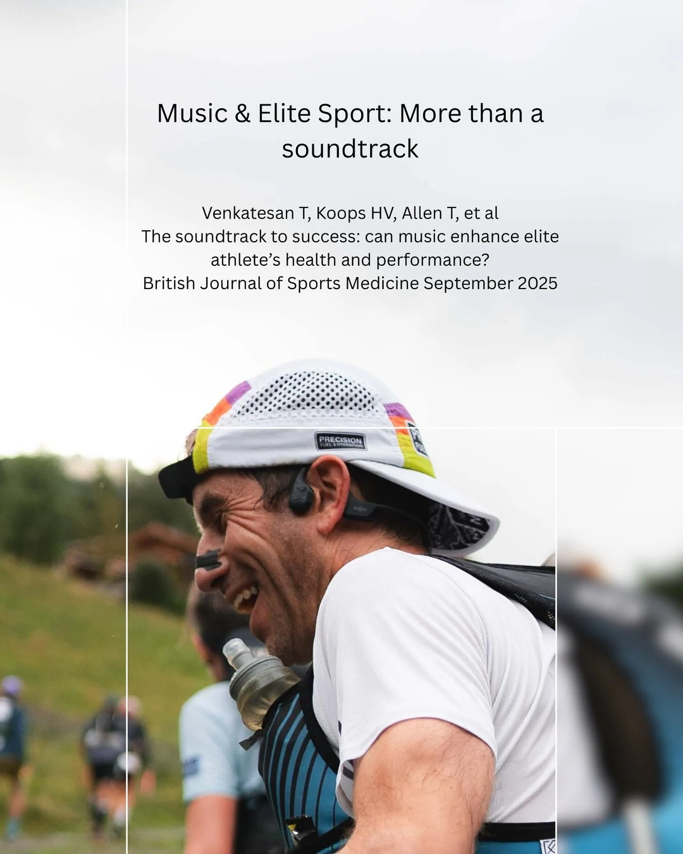 I&rsquo;m known for my 90&rsquo;s dance tunes during 100mile ultras, but can music do more than motivate athletes? A recent editorial in the British Journal of Sports Medicine (Venkatesan et al., 2025) explores how music can support health, recovery,