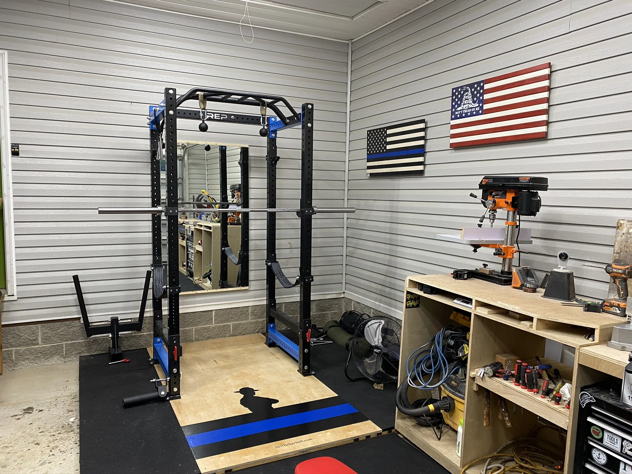 Garage Gym Rep Fitness Pr 4000 Review REP PR-4000 Rack Everything