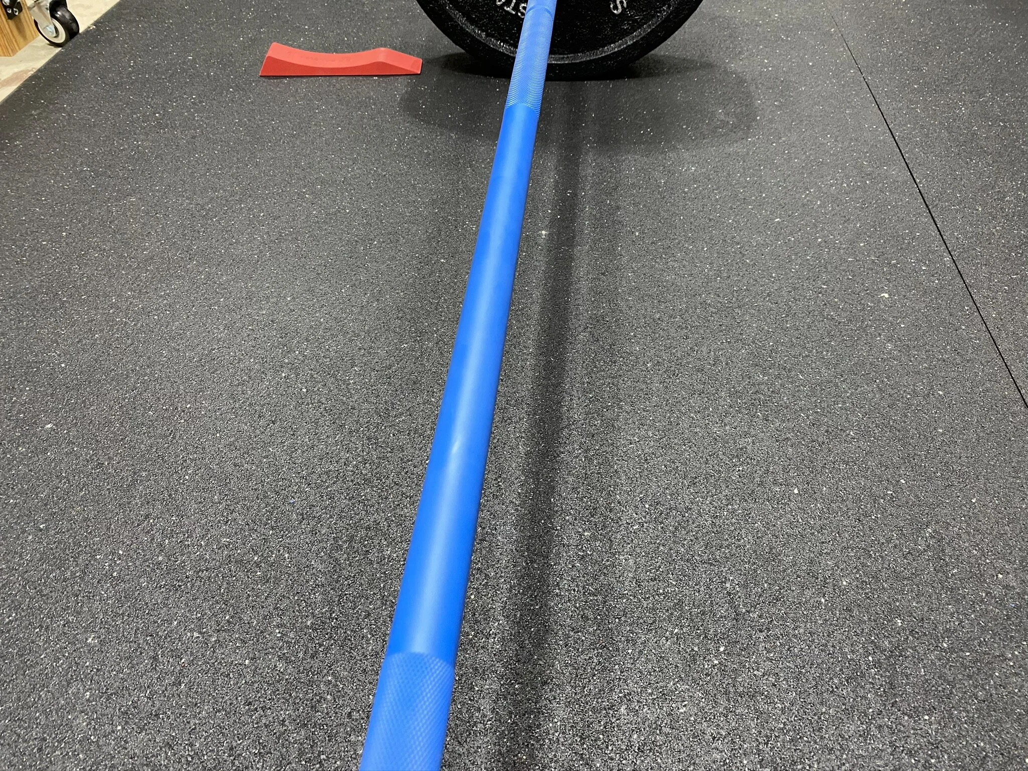 Blue Cerakote Texas Deadlift Bar