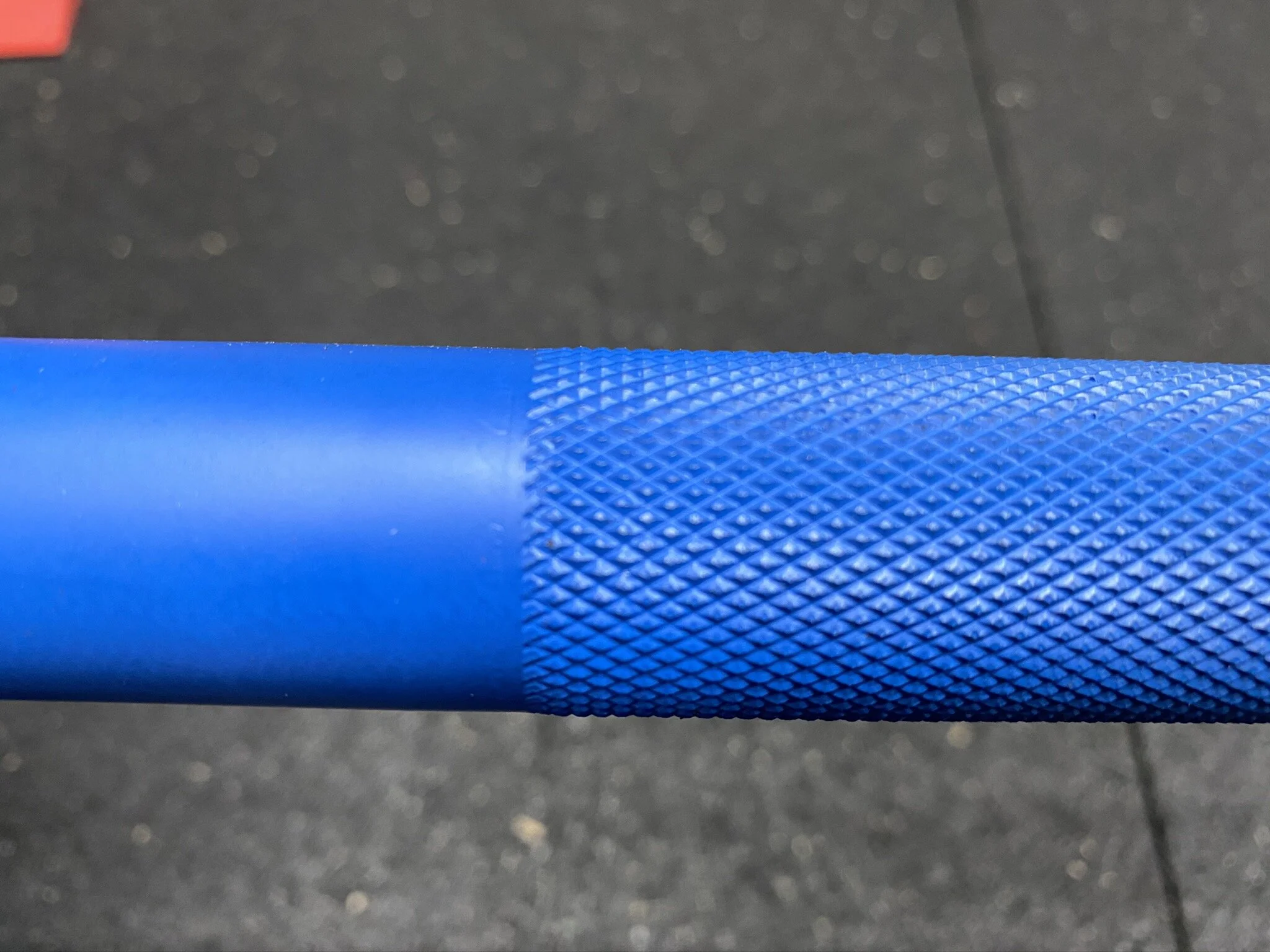 Knurl Pattern on Texas Deadlift Bar