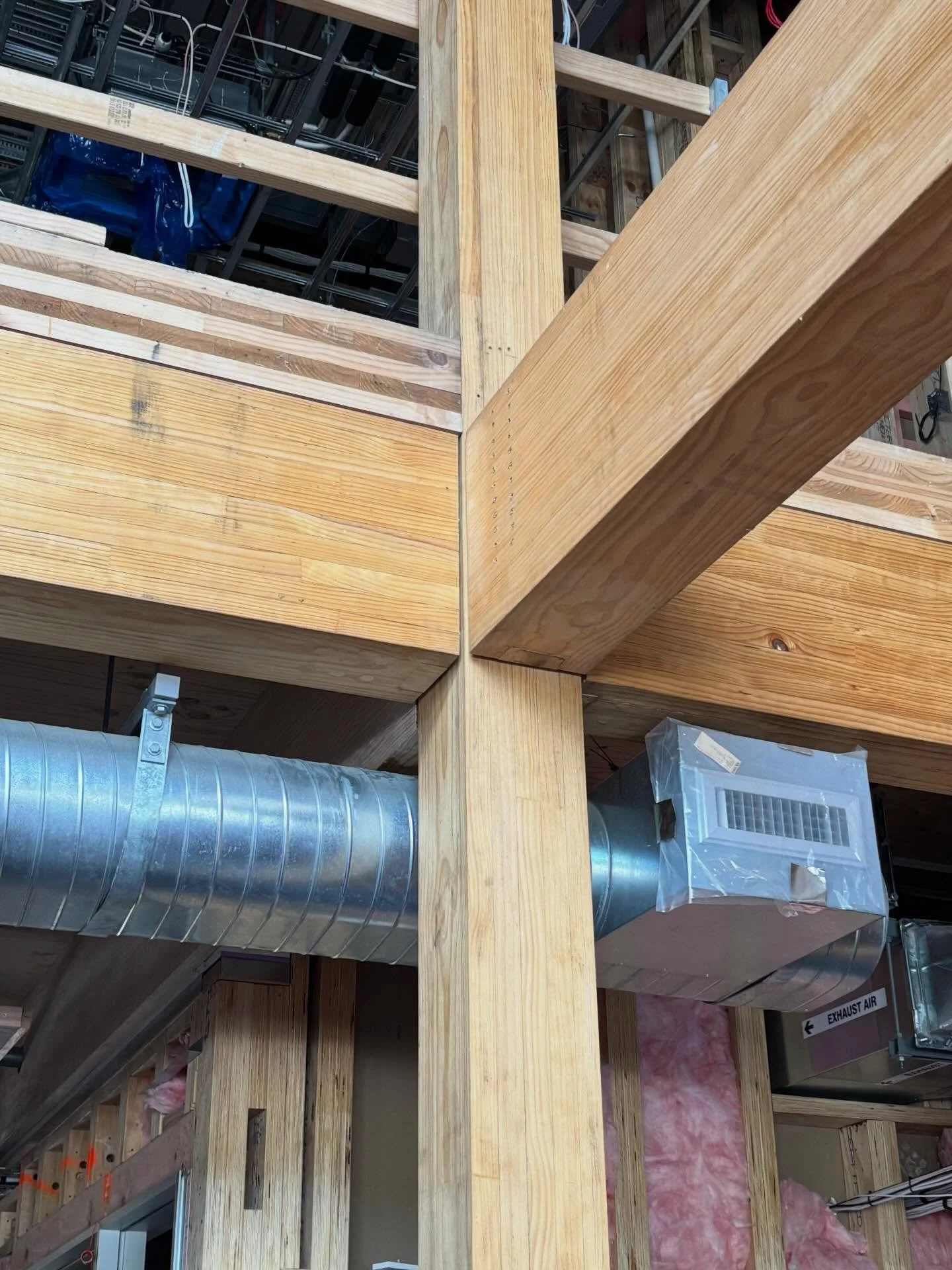 A great site visit with the ladies at NAWIC!! Thank you to Stead Construction &amp; PanPac for hosting.

It was interesting to see mass timber construction in place &amp; hear about the construction methodology installing these finished products.

It