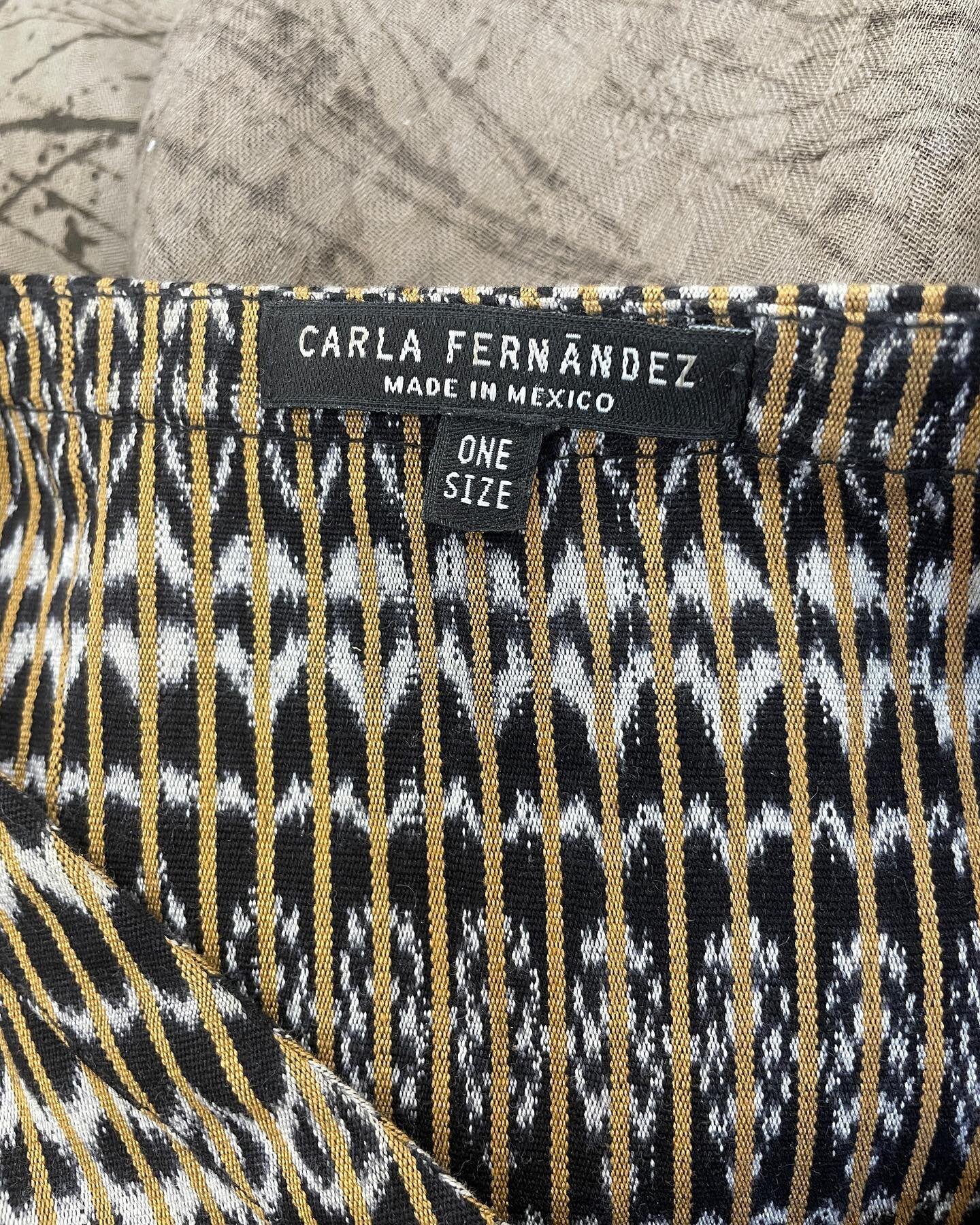 Well, I&rsquo;m very touched by the enthusiasm this project is getting! The next piece I&rsquo;m posting is a Carla Fernandez dress made from ikat rebozos. Very reasonable prices and this one is a one size fits most. Again, DM me for details. As you 