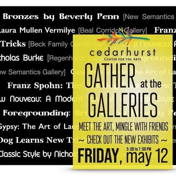 Excited to announce my first solo exhibit at Cedarhurst Center for the Arts: Friday May 12th - 5:00 - 7:00p.m. 

I'm so excited to show you all what I've been working!