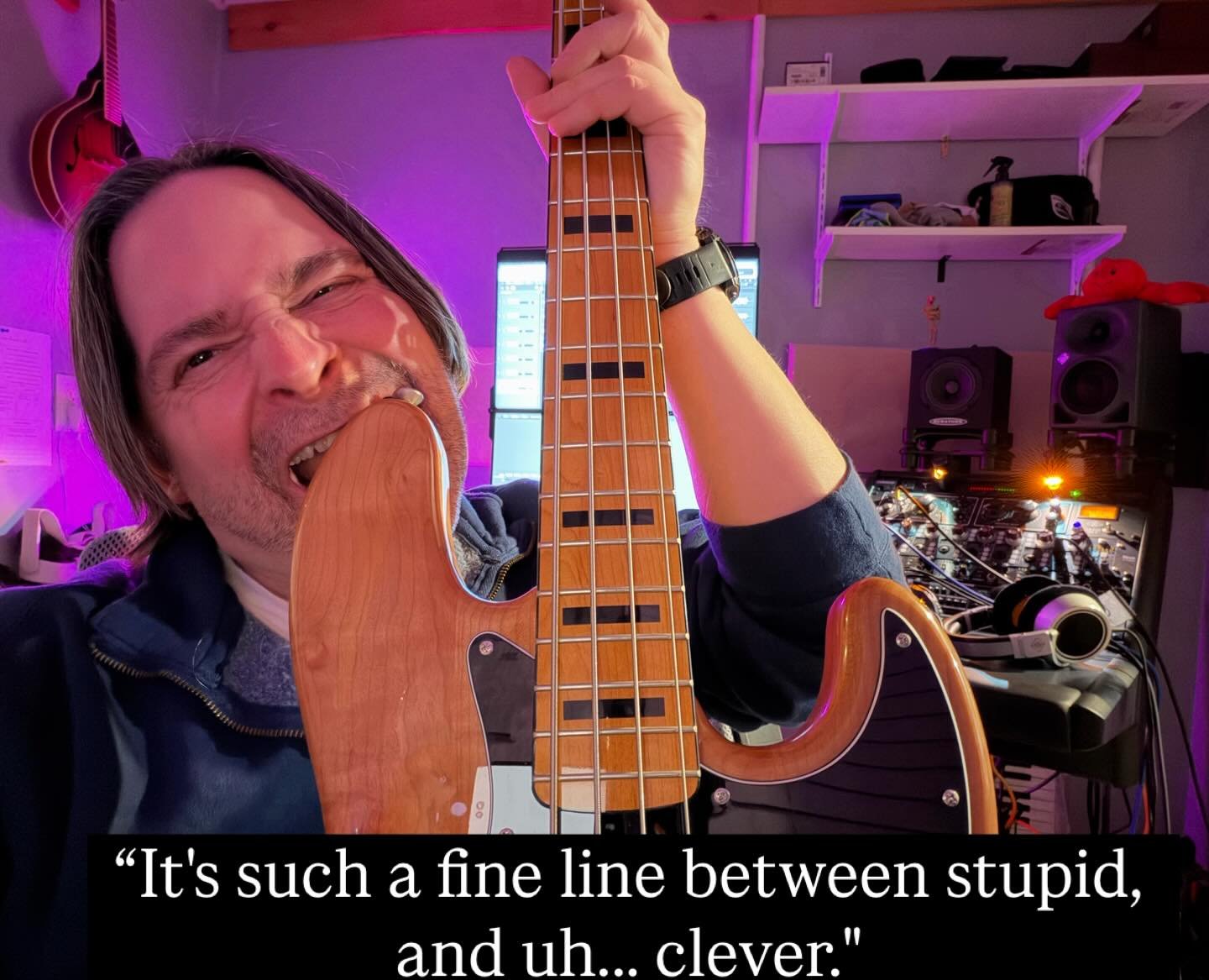 When it doubt, just bite it.