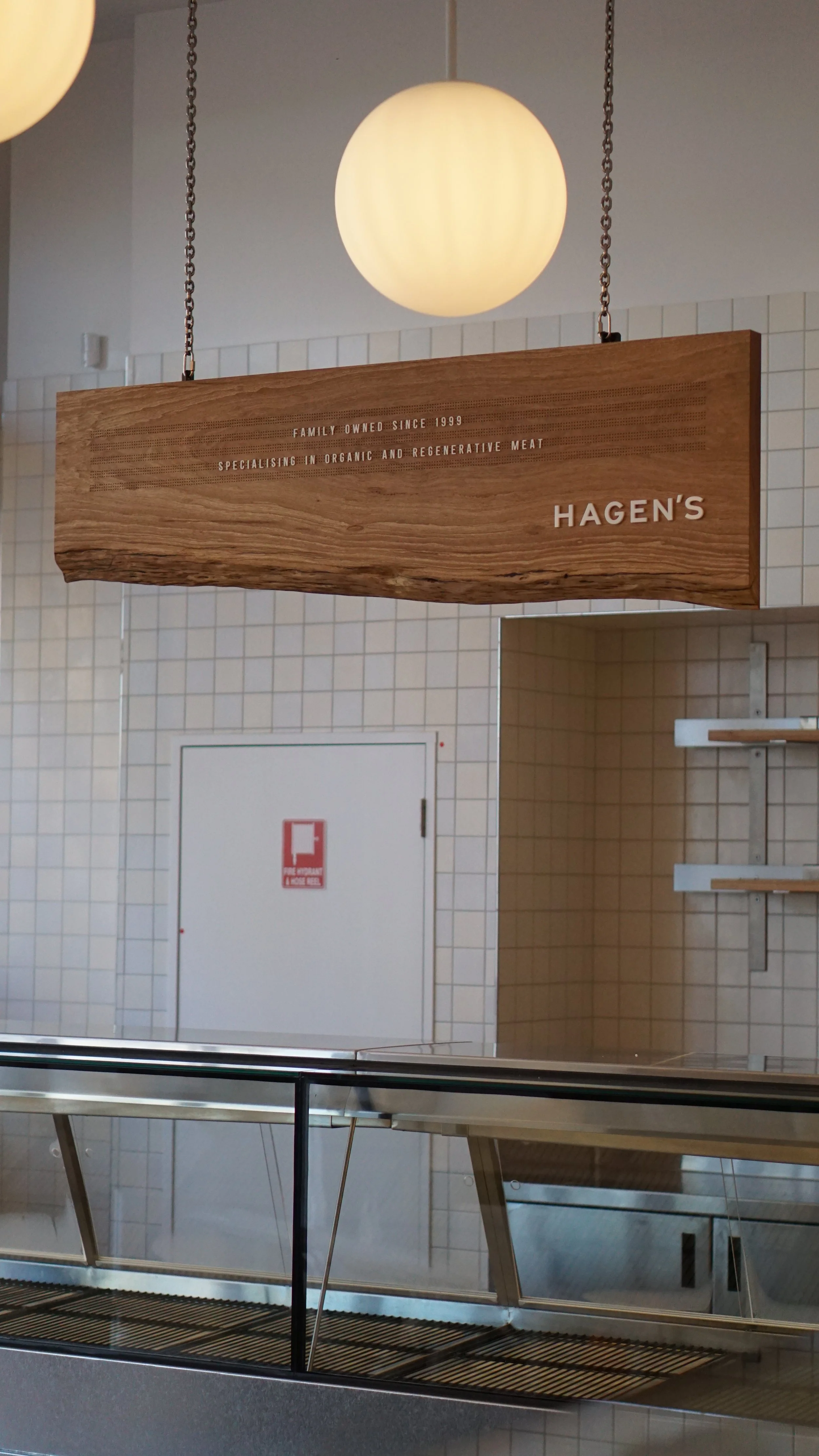 CUSTOM TIMBER SLAB SIGN. | Heros and Rive Workshop