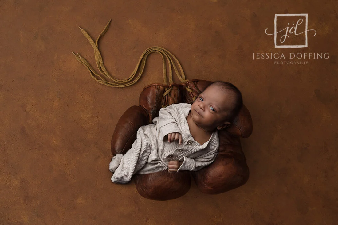 Baby Madx during his newborn photography session following his Hydranencephaly and Diabetes Insipidus diagnoses.