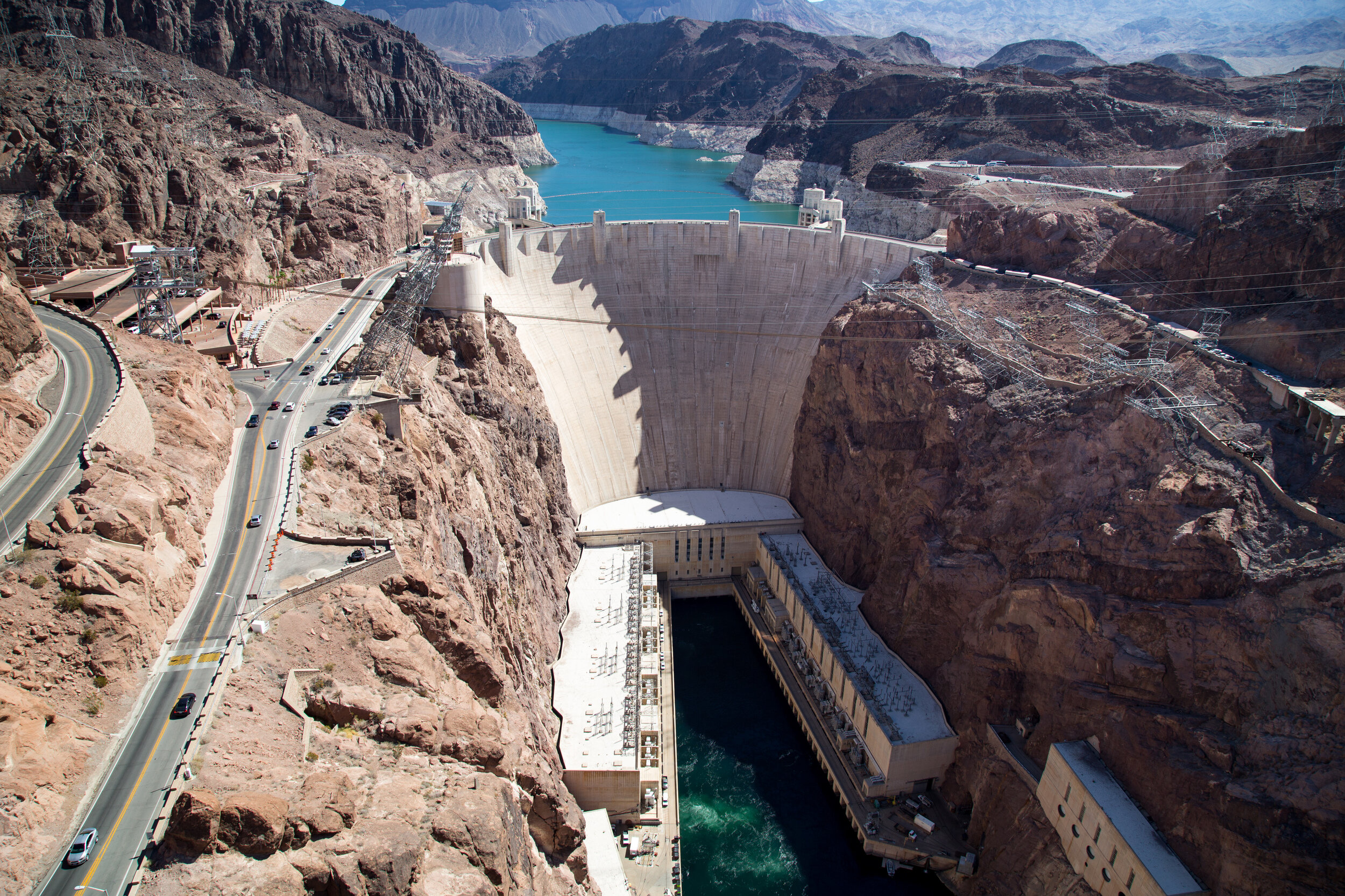 Hoover Dam on the Way to The Grand Canyon