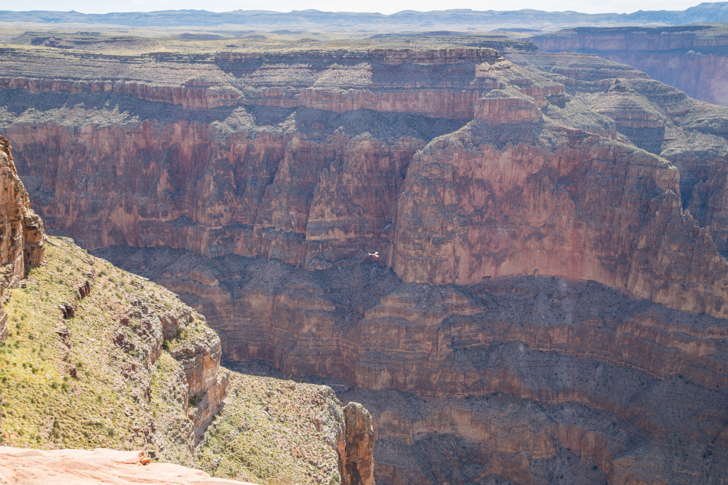 That little dot in the middle is a helicopter (for a little perspective)