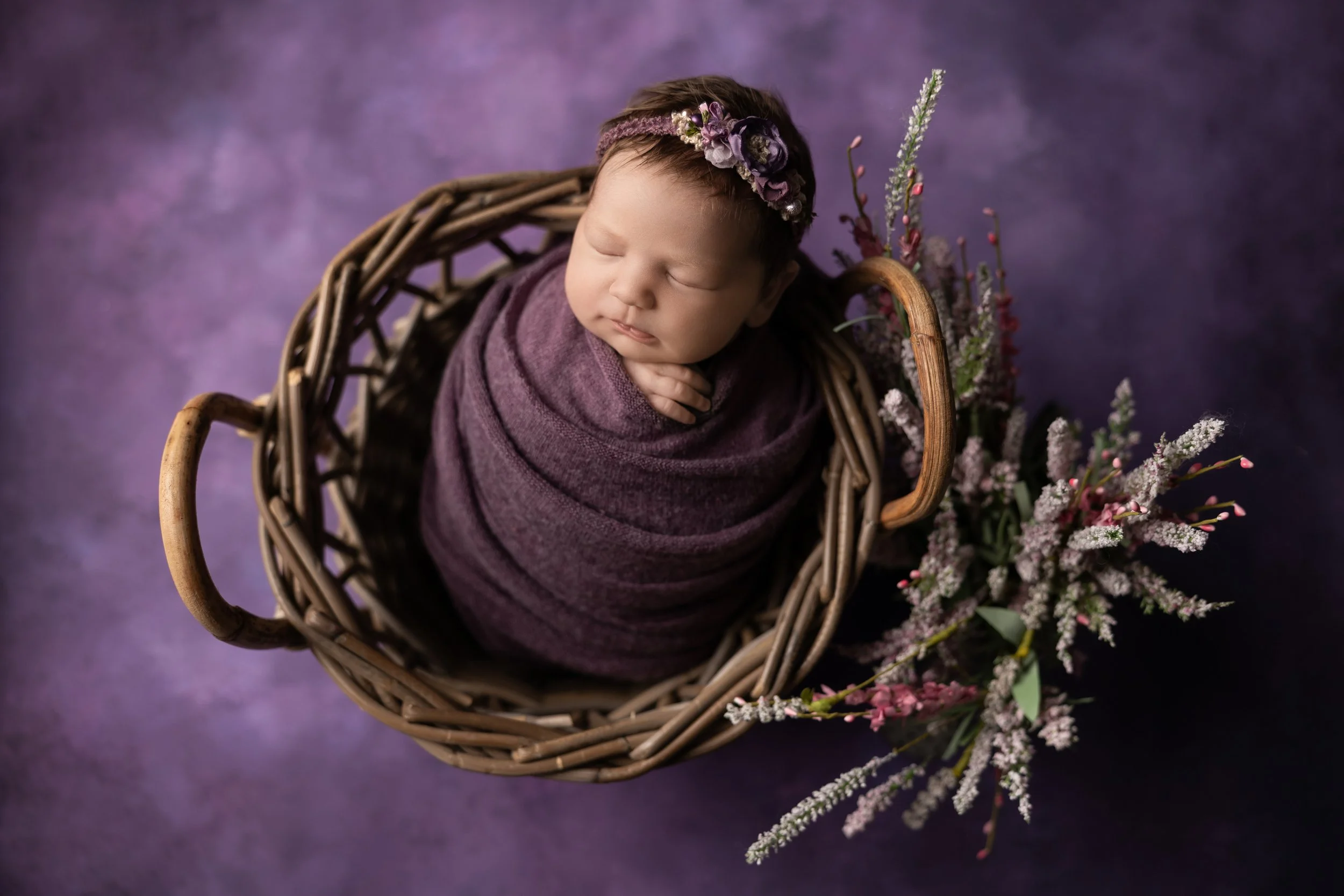 newborn-baby-purple-wrap-basket-prop-austin.jpg