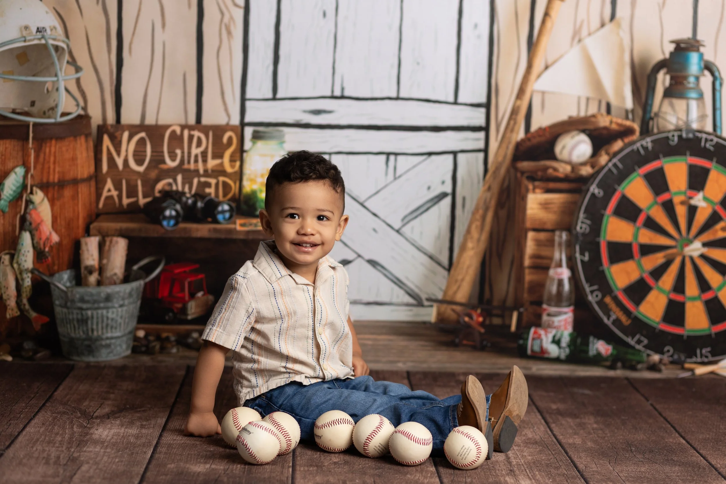 baseball toddler mini session milestone photography