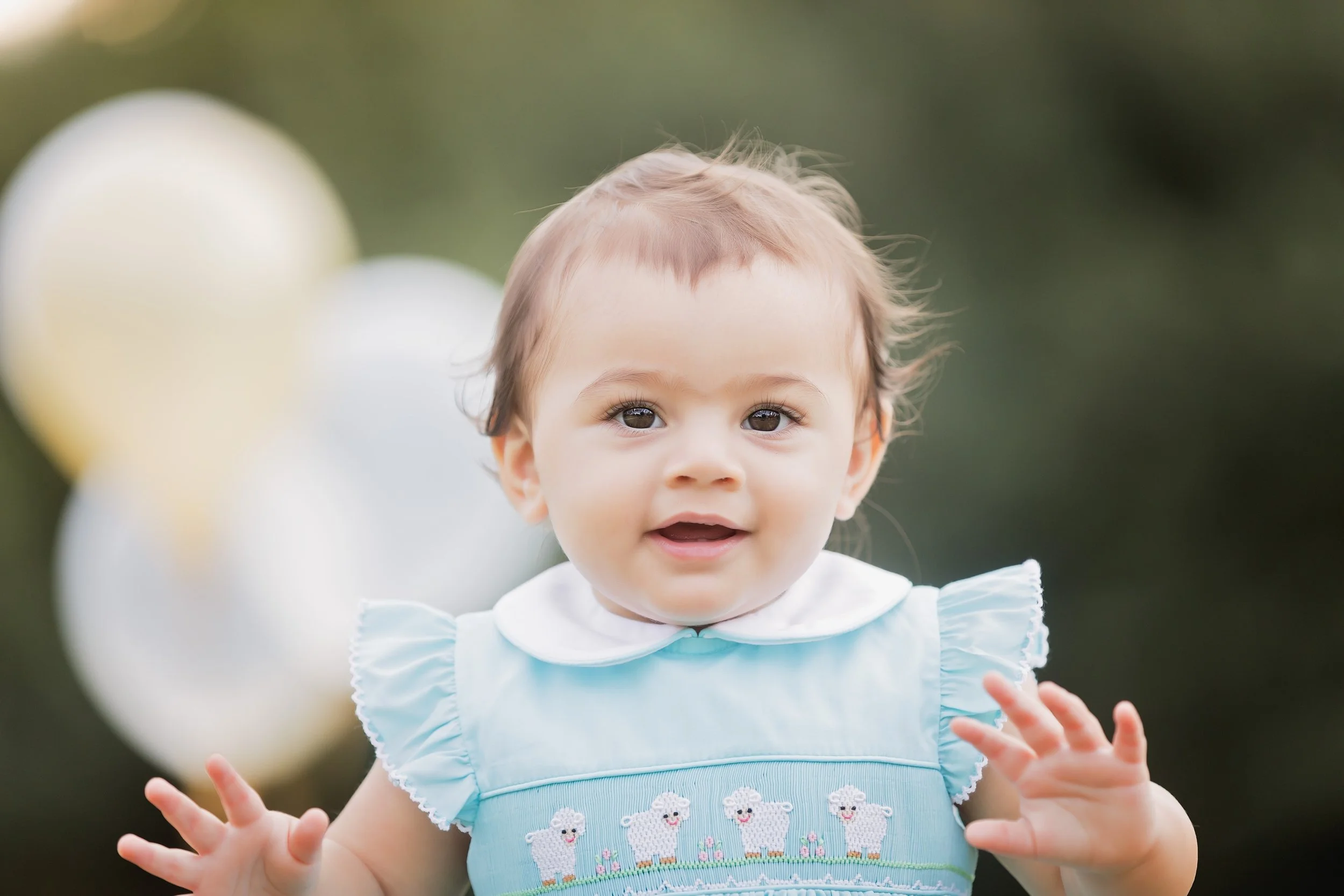First Birthday Portrait at Butler Park