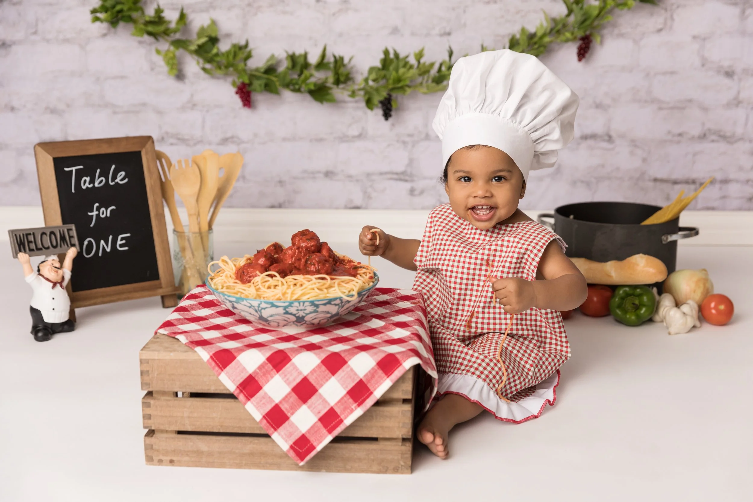 Little Chef Spaghetti Smash Setup