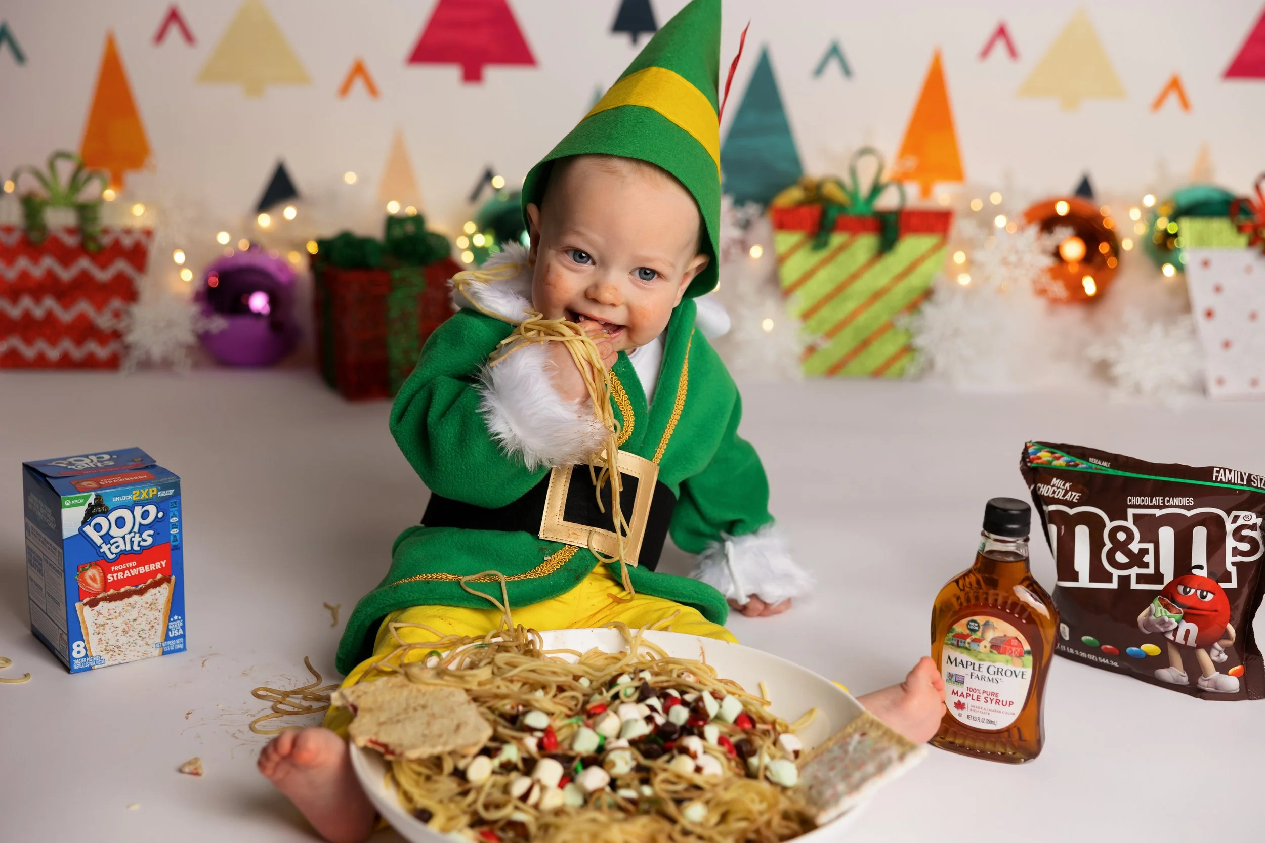 Funny Buddy the Elf Spaghetti Smash Session