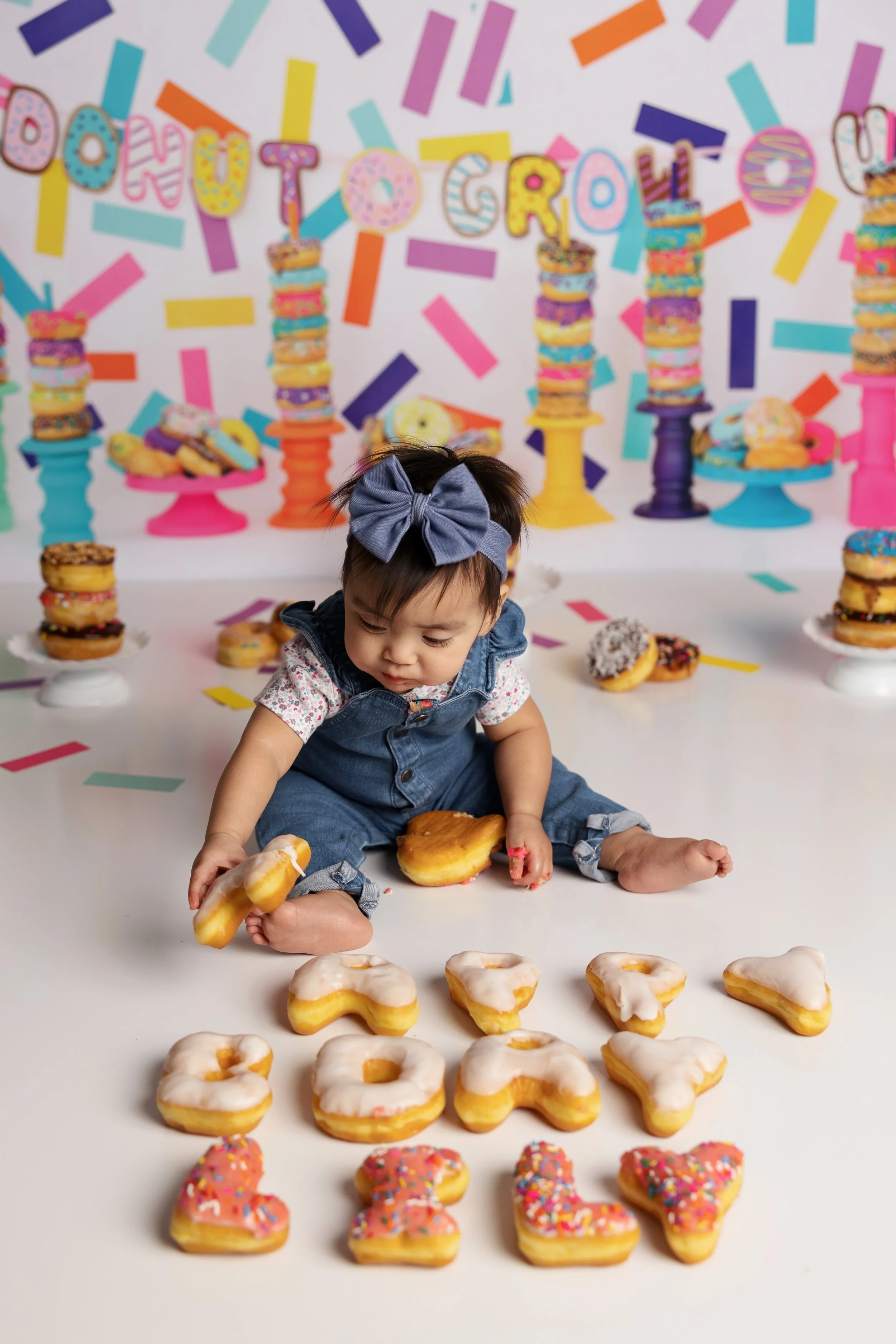 Donut-Themed First Birthday Smash Session