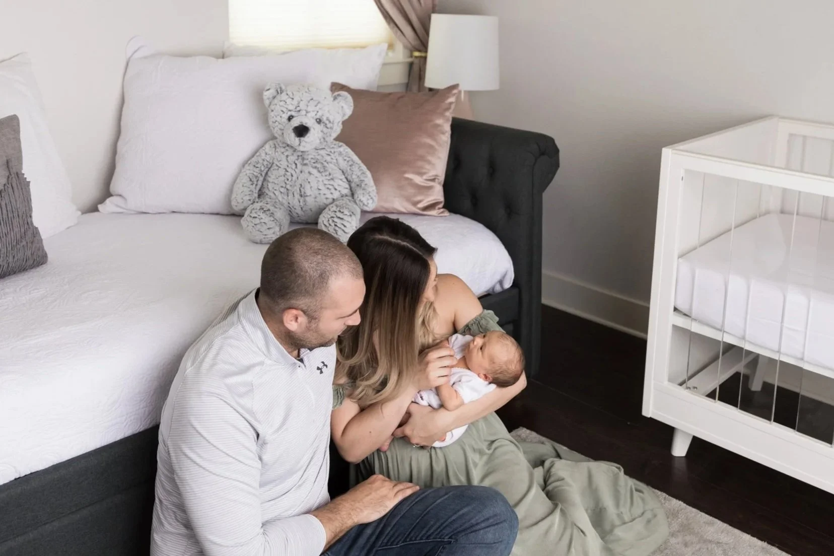 In-Home Newborn Session with Family