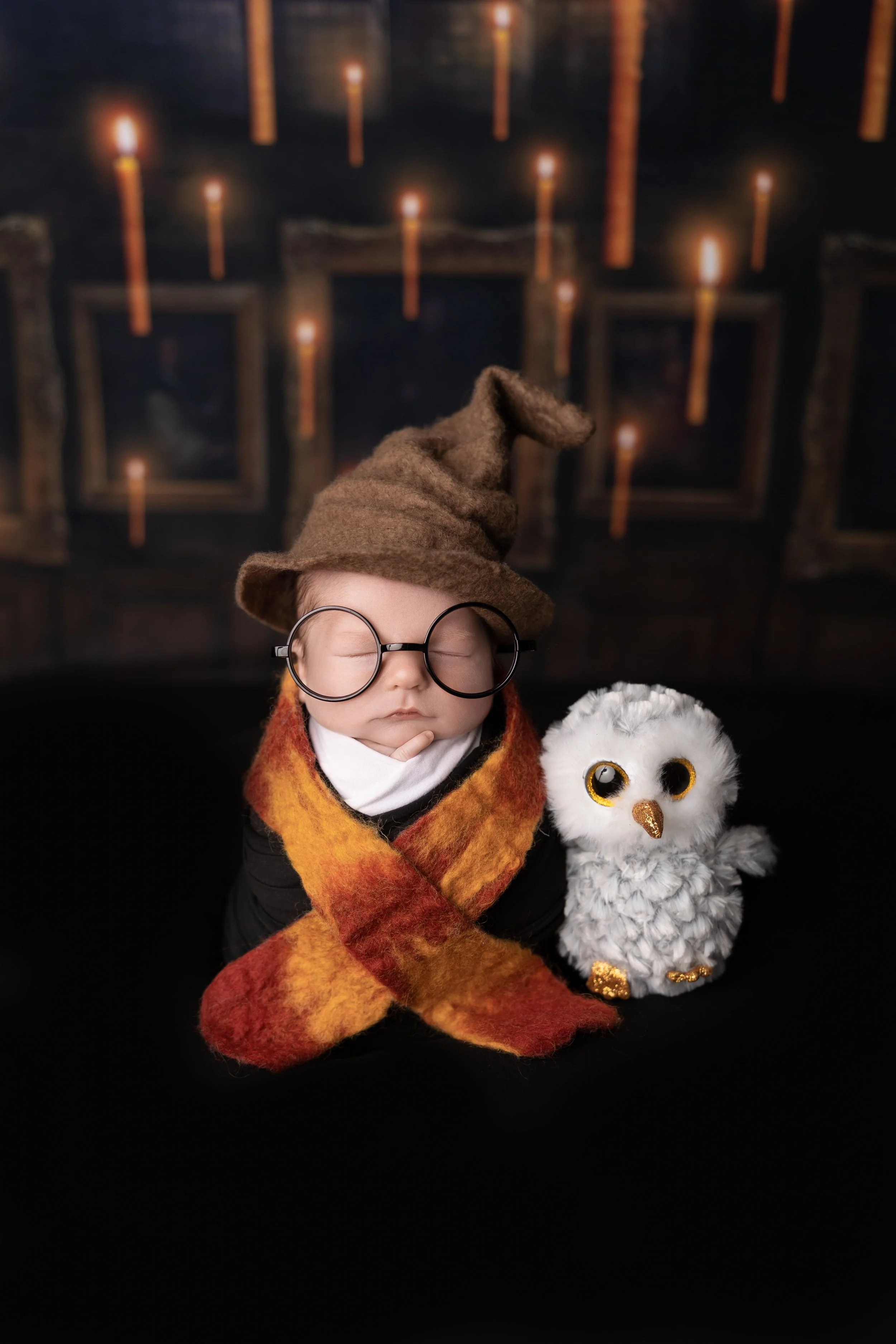 Harry Potter Newborn Portrait