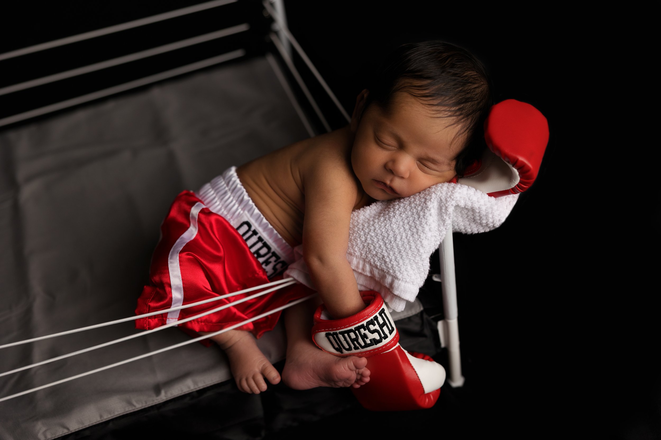 Boxer Baby Photo Idea